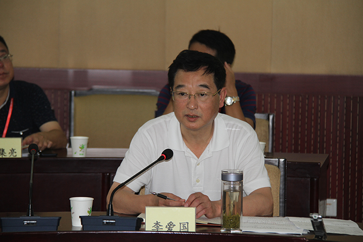 常德市政协主席李爱国与市政协首期委员委托培训班学员座谈交流